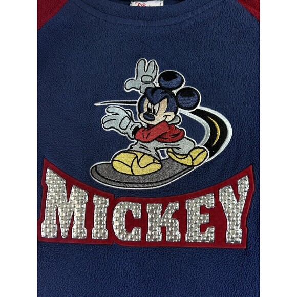 Disney Junior Unisex‎ Mickey Mouse Pullover Embroidered Metal Letters LR1 - Picture 6 of 7